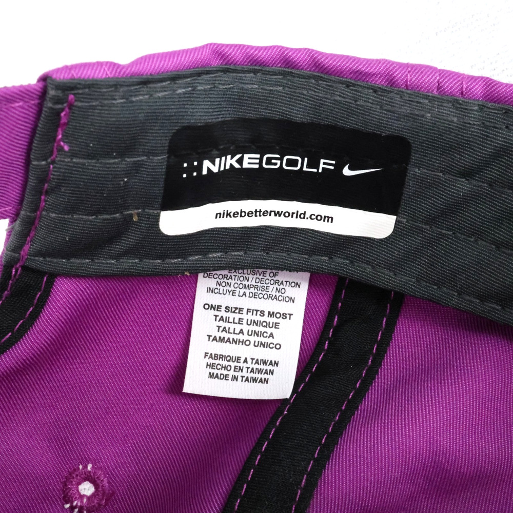 Nike Hat Womens Cap Strap Back Purple Featherlight Dri Fit Run Hike Golf Jog - Picture 4 of 15